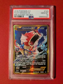 Pokemon Gyarados 123/122 - XY Breakpoint - Secret - PSA 10 (NEW CERT) - Image 1