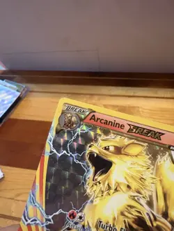 Arcanine BREAK XY180 XY Full Art Black Star Promo Holo Pokemon Card - Image 4