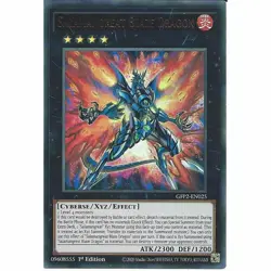 Salamangreat Blaze Dragon GFP2-EN025 1st Edition Ultra Rare :YuGiOh Trading Card - Image 1