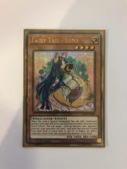 Fairy Tail - Luna - Quarter Century Rare - YuGiOh! - RA01-EN009 - Image 1