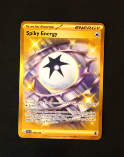 Pokemon Card TCG - Spiky Energy 190/159 - Journey Together - Hyper Rare - NM ? - Image 1