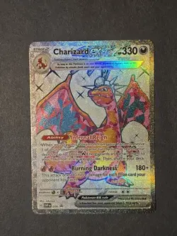 Pokemon TCG Scarlet & Violet Promo Charizard EX Card #056 Near Mint Condition - Image 1