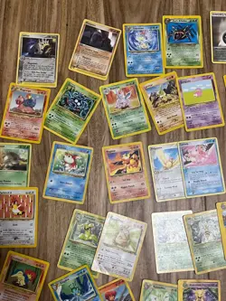 70+ Old Pokemon Cards Lot, Commons, Uncommons, Vintage, Used - Image 2