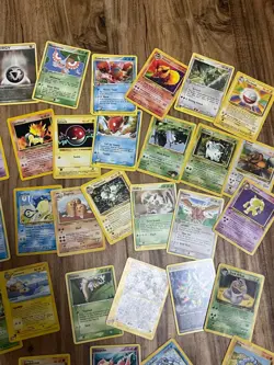 70+ Old Pokemon Cards Lot, Commons, Uncommons, Vintage, Used - Image 3