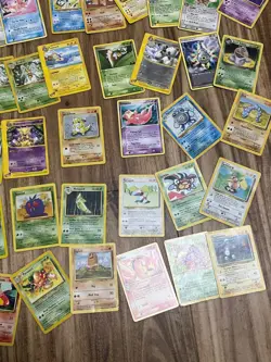 70+ Old Pokemon Cards Lot, Commons, Uncommons, Vintage, Used - Image 5
