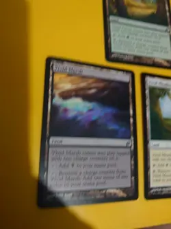 Vivad Land MTG 5 Card. Lorwyn. Meadow,Marsh,Creek,Crag. Vivid Grove. - Image 5