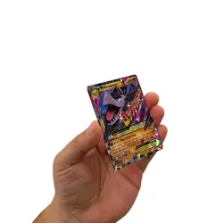Mega M Aerodactyl EX Pokemon Card Holo Ultra Rare XY98 Black Star Promo - MP - Image 3