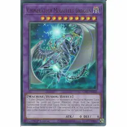 Chimeratech Megafleet Dragon GFP2-EN126 1st Edition Ultra Rare :YuGiOh TCG Card - Image 1