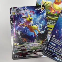 Jumbo Flareon, Jolteon & Vaporeon VMAX Oversized Pokemon Cards SWSH Promos - Image 3