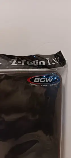 BCW Gaming 20 Pages 12-Pocket Doubleside Z-Folio LX Trading Card Albums Black - Image 3