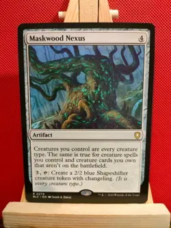 Maskwood Nexus - Bloomburrow Commander - Rare - NM - MTG - Image 1