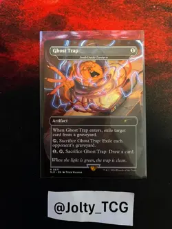 MTG - Ghost Trap - SLD 0871 - Secret Lair Ghostbusters - Rare - Magic - Non-foil - Image 1