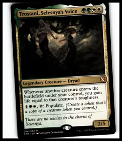 Commander 2019 #204 Trostani, Selesnya's Voice - Image 1