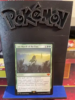 MTG Last March Of The Ents Mythic 0172 Lord Of The Rings NM - Image 1