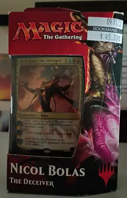 MTG Magic Nicol Bolas the Deceiver Planeswalker Sealed Deck Hour of Devastation - Image 1