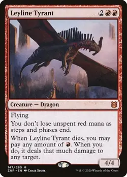 1x Leyline Tyrant NM Eng MTG - Zendikar Rising - Image 1