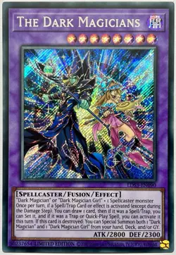 LDS3-EN090 The Dark Magicians - Secret Rare Ltd. Edition Near Mint YuGiOh Card - Image 1