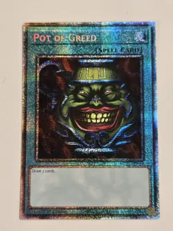 Pot of Greed MP25-EN050 Starlight Rare Yugioh 2025 Mega-Pack 1st Edition Mint - Image 2