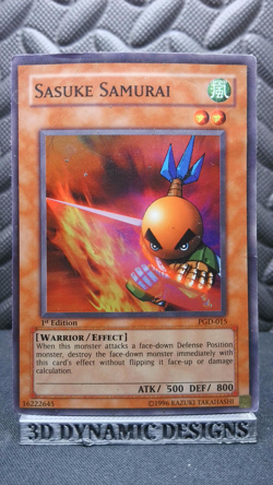 | Yugioh Sasuke Samurai PGD-015 1st Edition Super Rare Pharaonic Guardian HP | - Image 1