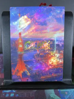 Nami SR Rare Holo Card Premium One Piece Anime Collectible CCG Fireworks - Image 3