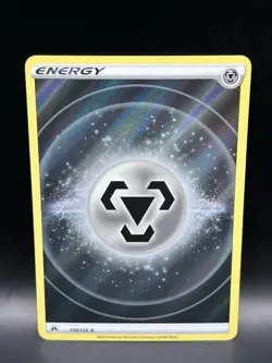 Basic Holo Metal Energy 159/159 - Pokemon Crown Zenith Card - NM - Image 1
