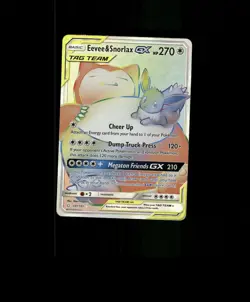 FAN-ART READ DESCRIPTION BELOW HOLO Snorlax Card Snorlax Pokemon Card p1 - Image 1