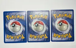 Pokemon TCG Vaporeon Flareon Jolteon Holo Card Jungle Base Set - Image 2