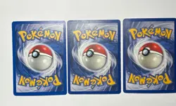 Pokemon TCG Vaporeon Flareon Jolteon Holo Card Jungle Base Set - Image 3