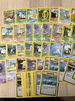 Pokemon TCG Base Set 2 55 Card Lot LP-DAM Vintage WOTC - Image 2