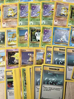 Pokemon TCG Base Set 2 55 Card Lot LP-DAM Vintage WOTC - Image 4