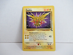 Zapdos 30/62 Fossil Rare Non Holo 1999 Vintage Pokemon TCG Card Unlimited NM/LP - Image 1