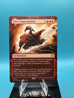Fiery Emancipation Wilds of Eldraine: Enchanting Tales Regular - Image 1