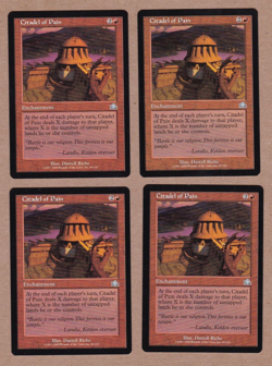 MTG - 4x Citadel of Pain x4 - Prophecy - Uncommon EX/NM - Playset - Image 1