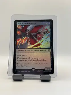 MTG, Mai, Scornful Striker FOIL 109 NM Avatar: The Last Airbender Foil - Image 1