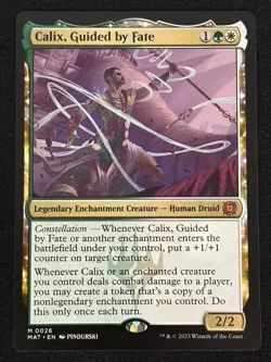 1x MTG Calix, Guided by Fate - March of the Machine: The Aftermath (MAT) #26 - Image 1