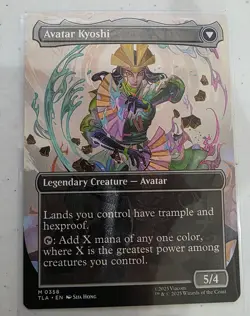 The Legend of Kyoshi, MTG Avatar The Last Airbender, Borderless - Image 2