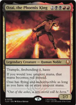 Ozai, the Phoenix King M Avatar: The Last Airbender 235 NM MTG - Image 1
