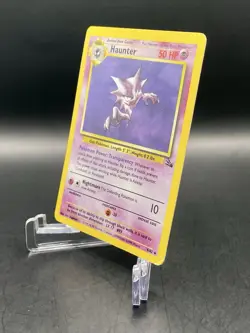 Haunter 6/62 Fossil Unlimited (1999) Holo Rare Card Vintage WOTC Pokemon TCG - Image 2