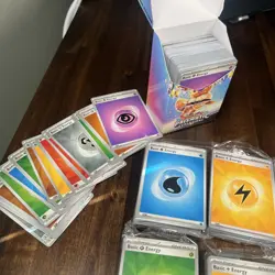 LOT OF 10 SEALED +RANDOM ENERGY CARDS POKEMON SEALED BLOCK SCARLET & VIOLET ETB - Image 3