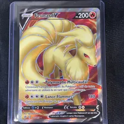 CARTE POKEMON FEUNARD V 177/192 FA FULL ART CLASH DES REBELLES EB02 FR - Image 1