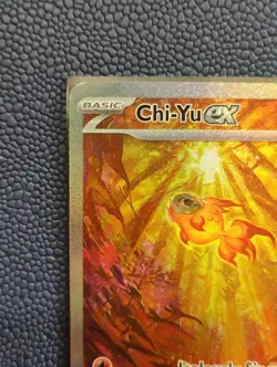 2023 Pokemon TCG Scarlet & Violet Paldea Evolved Chi-Yu EX #259/193 NM Condition - Image 3