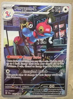 Porygon-Z Illustration Rare SV04: Paradox Rift 214/182 NM - Pokemon TCG - Image 1