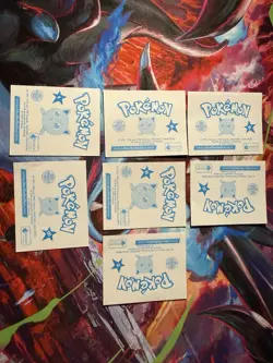Pokemon - Merlin Series 2 Topps Sticker Lot Of 7 NM - Image 4