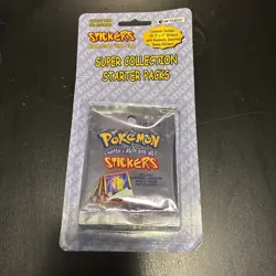 Pokemon Gotta Catch 'em All! 3 Packs Series 1 Stickers (1999) FACTORY SEALED - Image 1