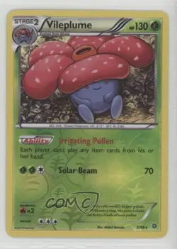 Vileplume Reverse Foil Pokemon XY Ancient Origins #3 - Image 1