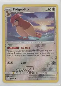 Pidgeotto Reverse Foil Pokemon Sun & Moon Team Up #123 - Image 1