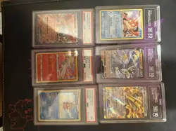 Pokemon Graded Slabs CGC 9/10 Pack of 6 - Image 1