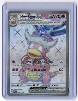 Slowking ex - 238/193 Ultra Rare Holo NM Pokemon SV02: Paldea Evolved - Image 1