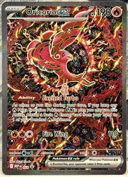 Pokemon TCG Oricorio ex 024 ME Mega Evolution Promo NM/M - Image 1