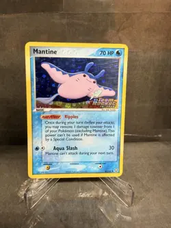 Pokemon TCG Mantine 45/109 Team Rocket Returns Reverse Holo - Image 1
